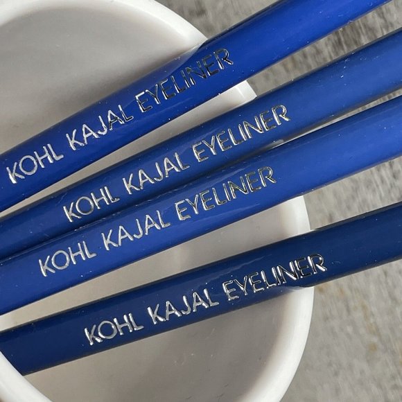 VTG Lot of 4 Jordana Kohl Kajal Eyeliner Pencil Matte ELECTRIC BLUE - Picture 7 of 12